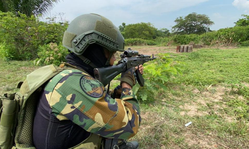 El arma secreta de la Fanb para defender la soberanía en el Esequibo… un burro (FOTOS)