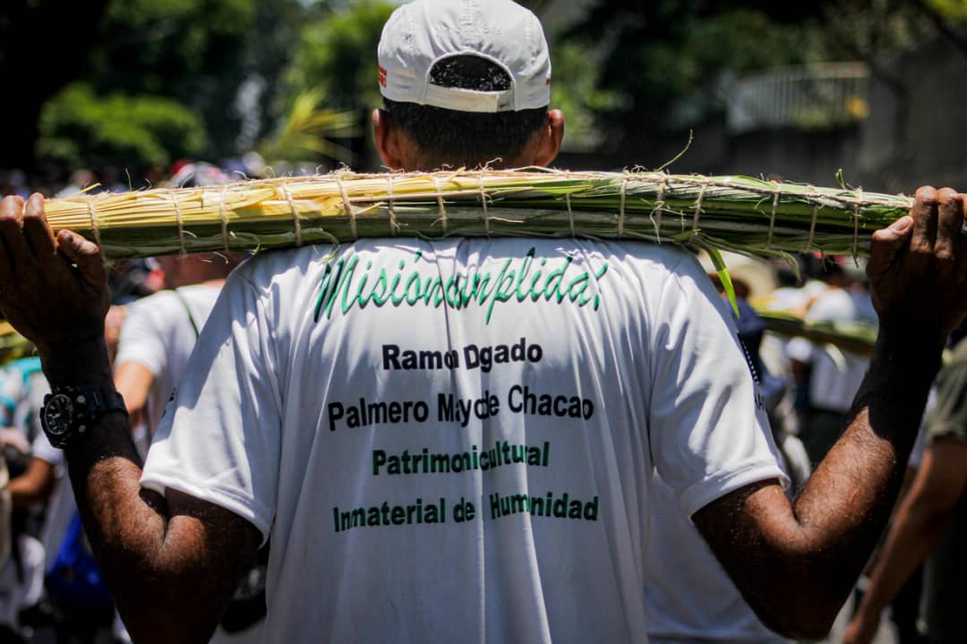 Los palmeros de Chacao, una tradición de 250 años que aspira ser patrimonio de la humanidad