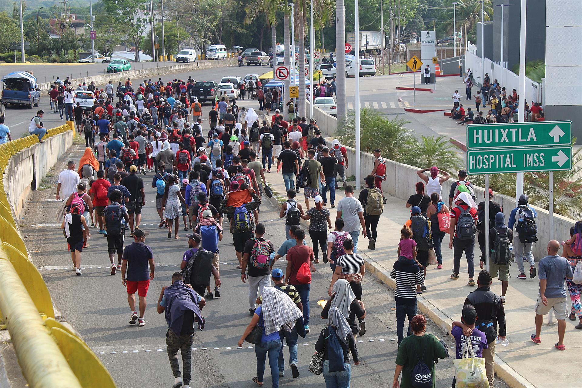 Venezolanos lideran caravanas de migrantes desde México hasta EEUU