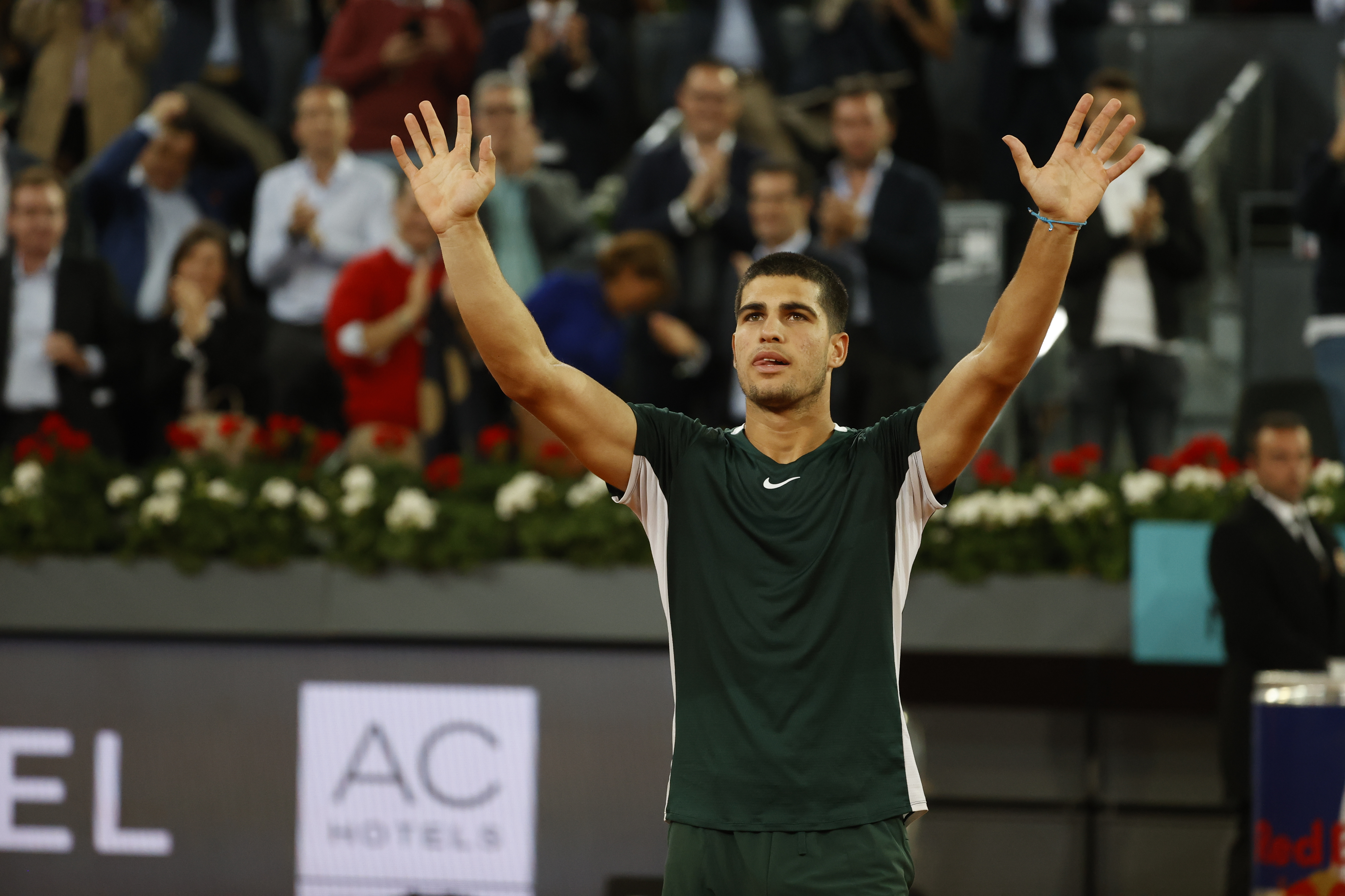 Los cinco partidos de Carlos Alcaraz que convirtieron Madrid en el torneo de su vida