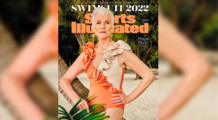 La madre de Elon Musk se convirtió en la modelo de mayor edad en la portada de Sports Illustrated