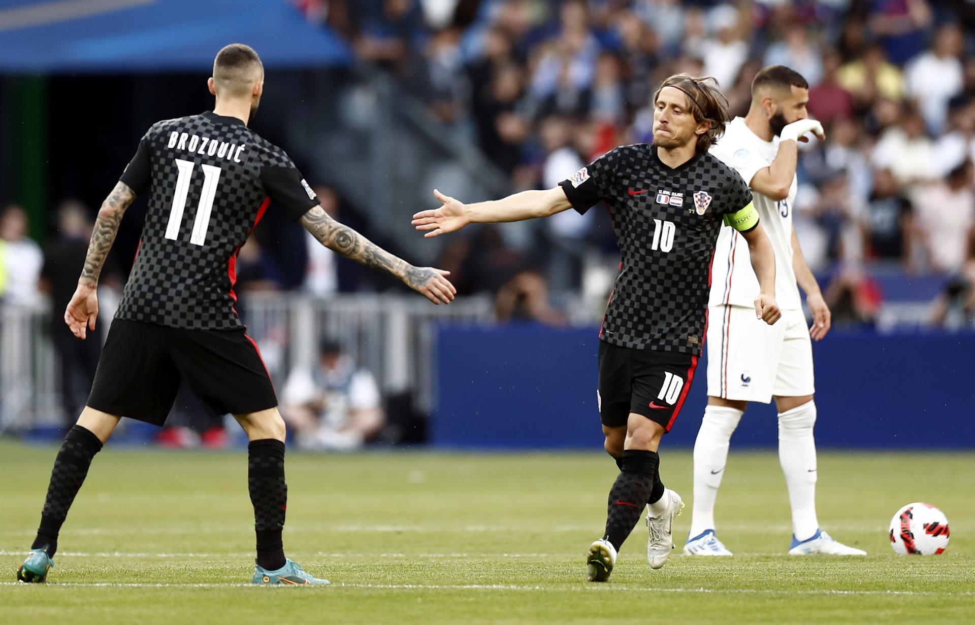 Modric tumbó a la campeona Francia de la Liga de Naciones