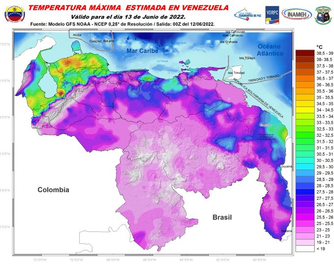 Prepara el paraguas: Inameh prevé lluvias en gran parte del país este #13Jun