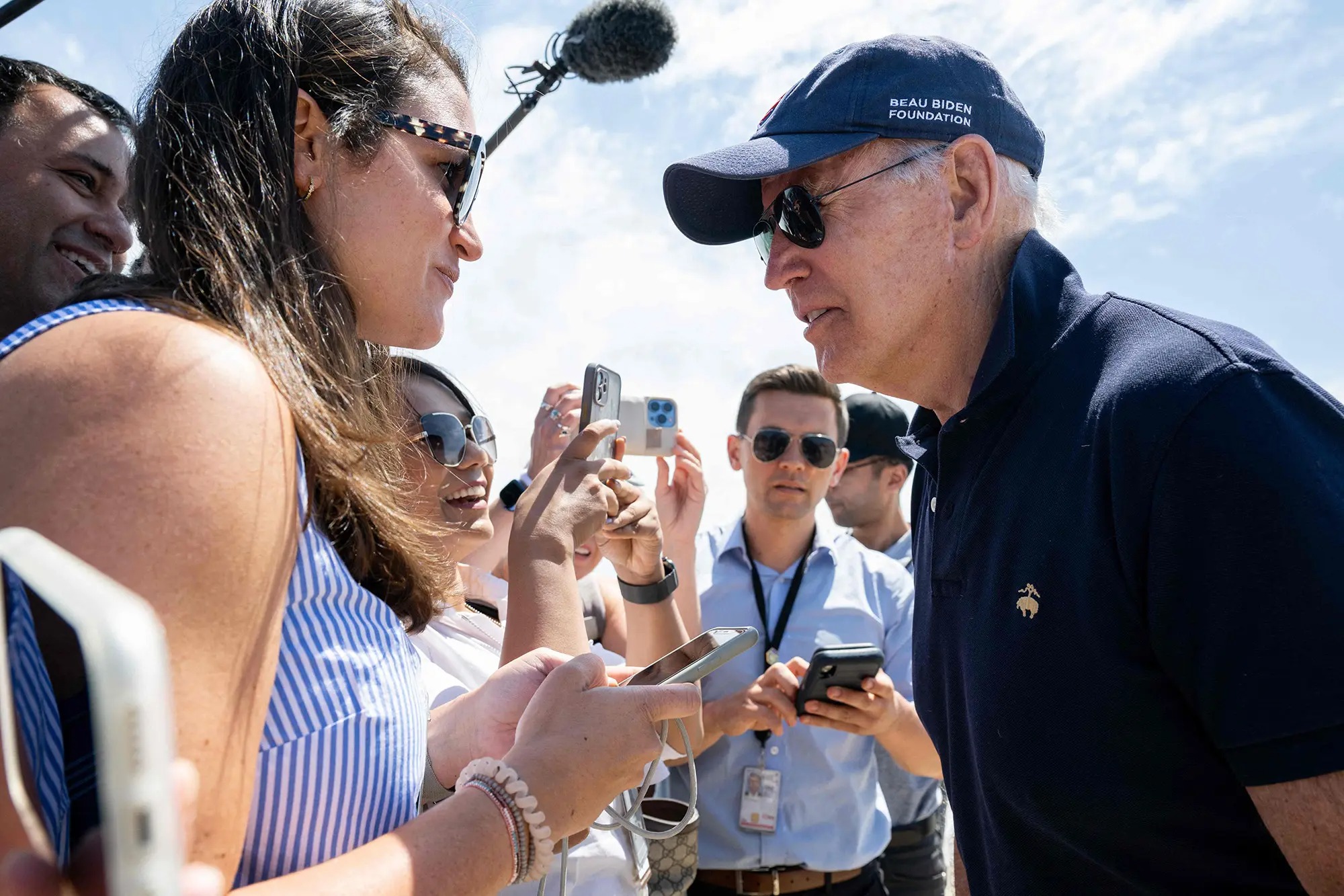 La pregunta de una reportera que despertó la cólera de Biden (VIDEO)