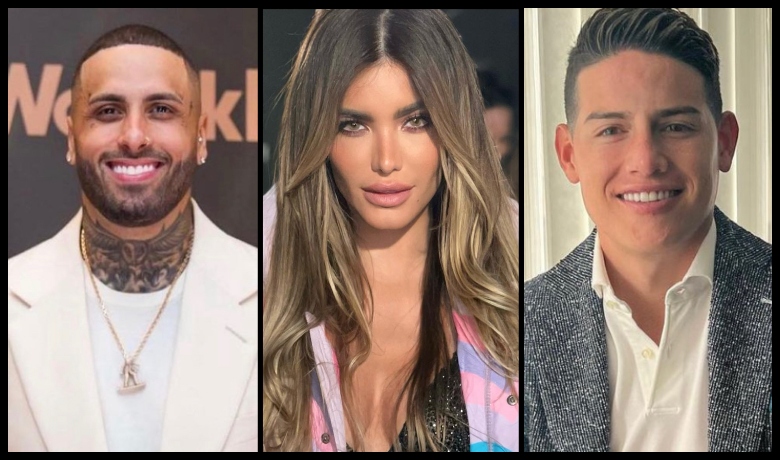 ¡Decidido! James Rodríguez quiere conquistar el corazón de la ex de Nicky Jam