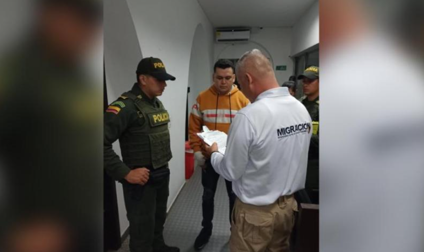 Digno Palomino, máximo cabecilla de “Los  Costeños”, deportado de Venezuela a Colombia