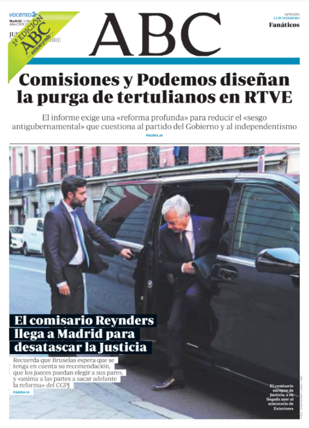 Portadas de la prensa internacional de este jueves 29 de septiembre de 2022