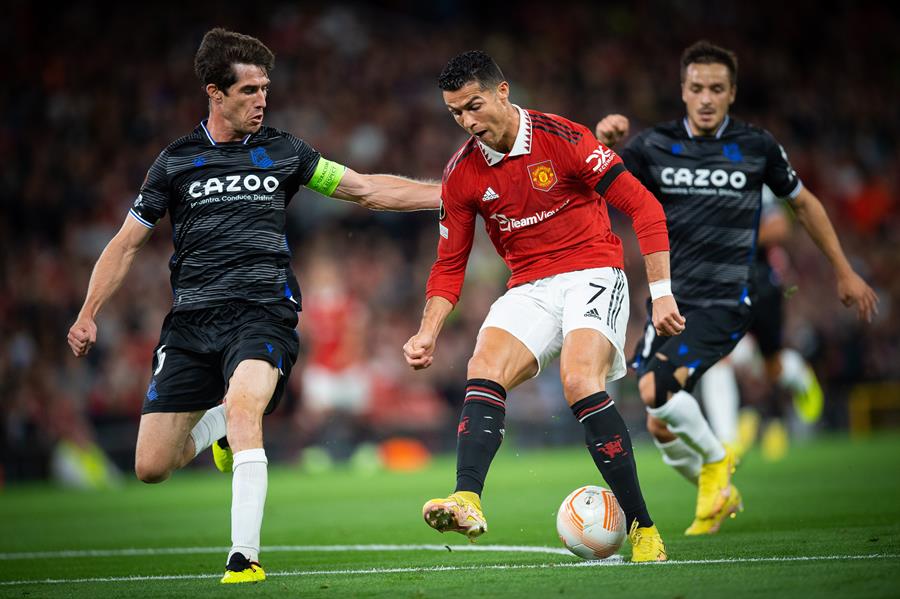 Real Sociedad cumplió su sueño en Old Trafford ante un Cristiano Ronaldo irreconocible