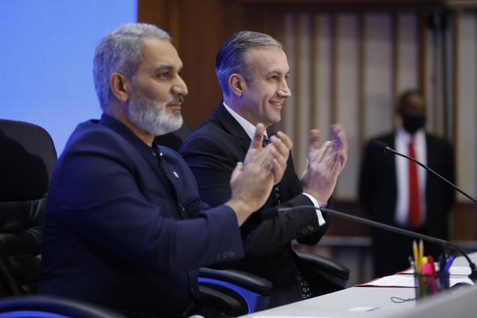 Tareck El Aissami recibió al Secretario General de la Opep, en su primera visita a Venezuela