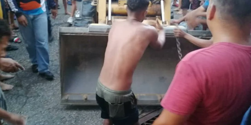 Joven fue rescatado tras atascarse en una alcantarilla de Nueva Esparta