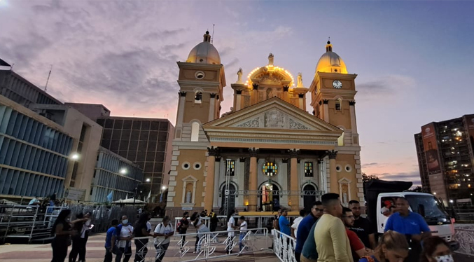 Preparativos casi listos para la bajada de la Virgen de Chiquinquirá