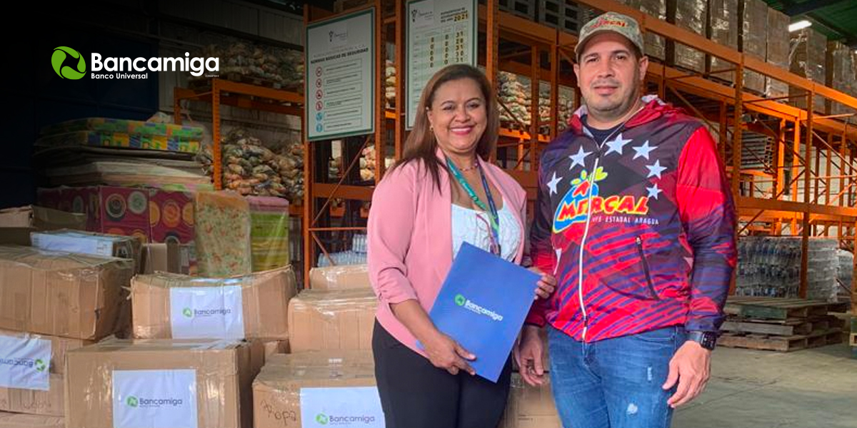 Bancamiga extendió su apoyo solidario con Las Tejerías