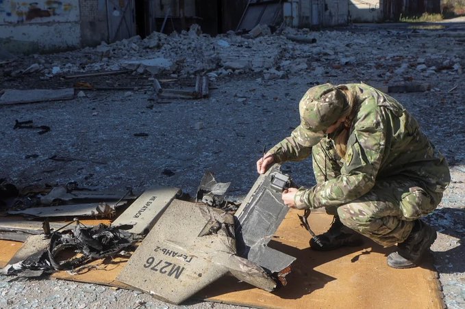 Ucrania derribó casi 40 drones-kamikaze durante violenta arremetida rusa