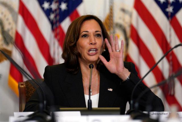 La vicepresidenta, Kamala Harris, en una fotografía de archivo. EFE/EPA/Yuri Gripas / POOL