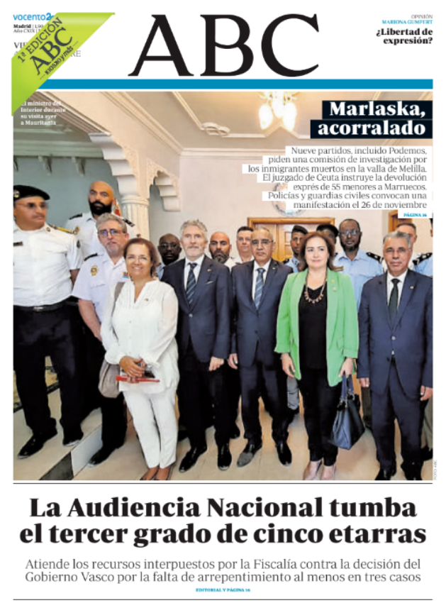 Portadas de la prensa internacional de este viernes 4 de noviembre de 2022