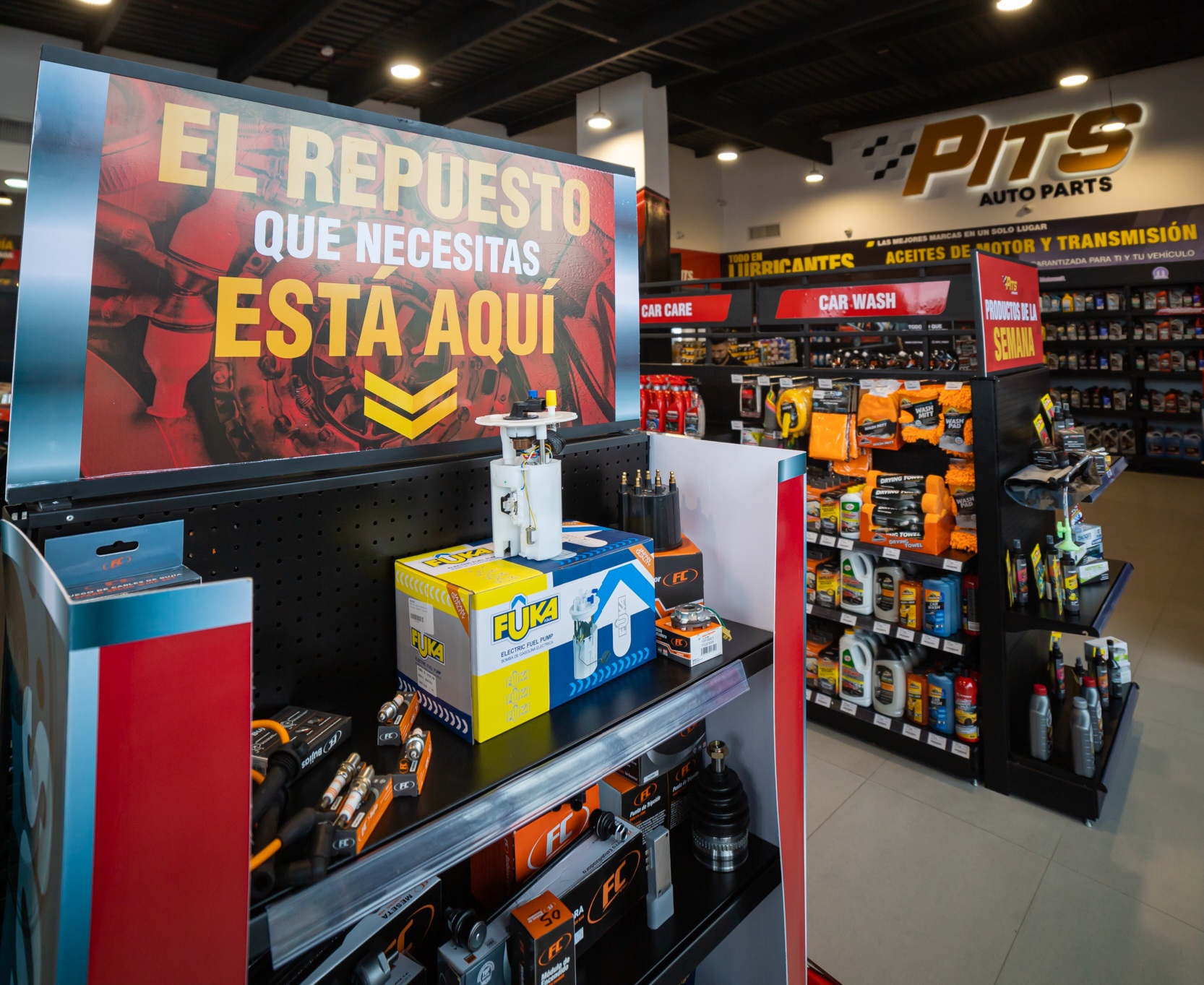 El camino hacia la quinta tienda que abre la cadena PITS AUTO PARTS está en Carabobo