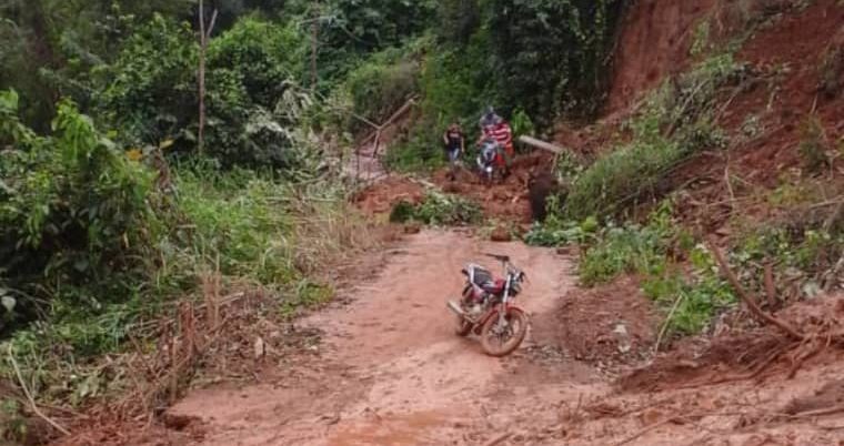 Productores de café al borde del desespero tras deslave que dejó incomunicados más de 15 caseríos en Anzoátegui