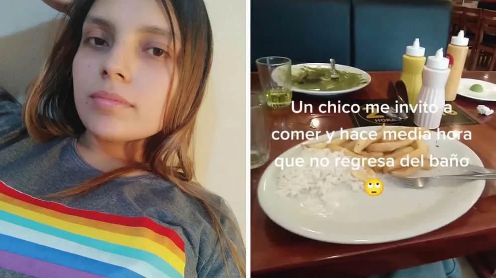 “Voy al baño”: pretendiente vengativo huyó del restaurante cuando ella lo puso en la friendzone