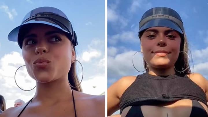 VIRAL: Se puso un diminuto bikini en Disney y recibió algo completamente inesperado