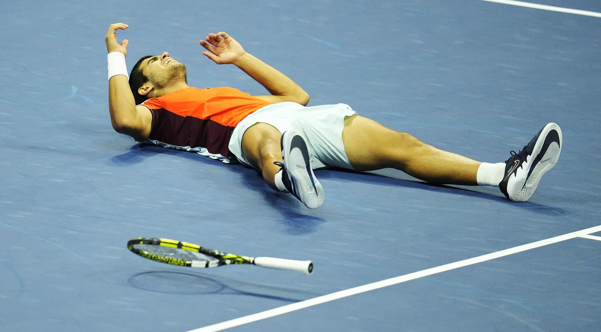 Los zapatos con los que Alcaraz conquistó en el US Open fueron subastados y volaron a Nueva York