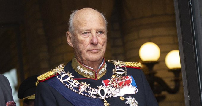 El rey Harald de Noruega salió del hospital tras sufrir una infección