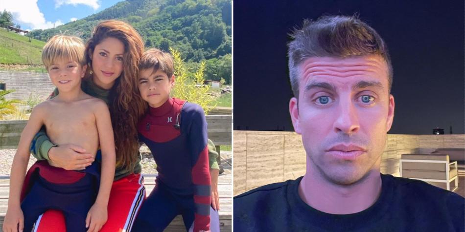 Hijo menor de Shakira llora al tener que pasar año nuevo con Piqué