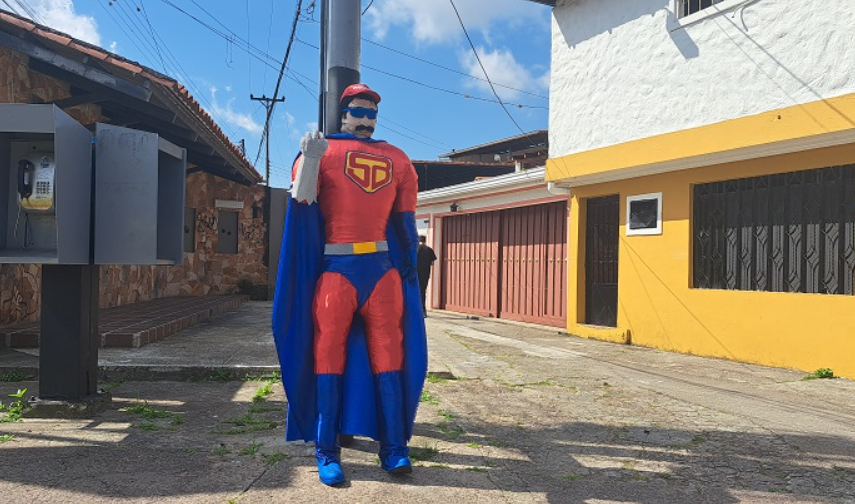 Súper Bigote no se salvó de la quema tradicional de fin de año en Táchira