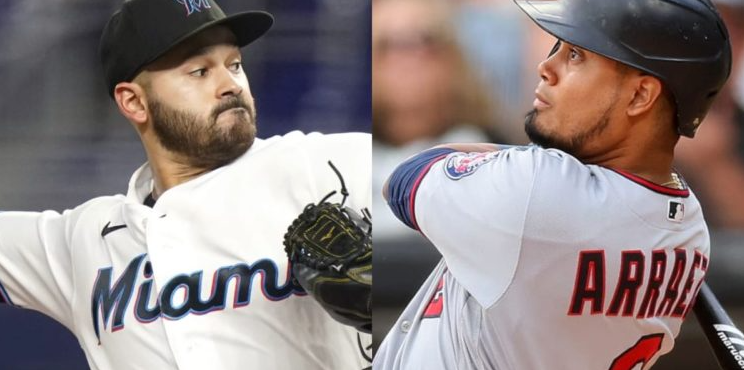 Mellizos y Marlins efectuaron el intercambio de dos peloteros venezolanos