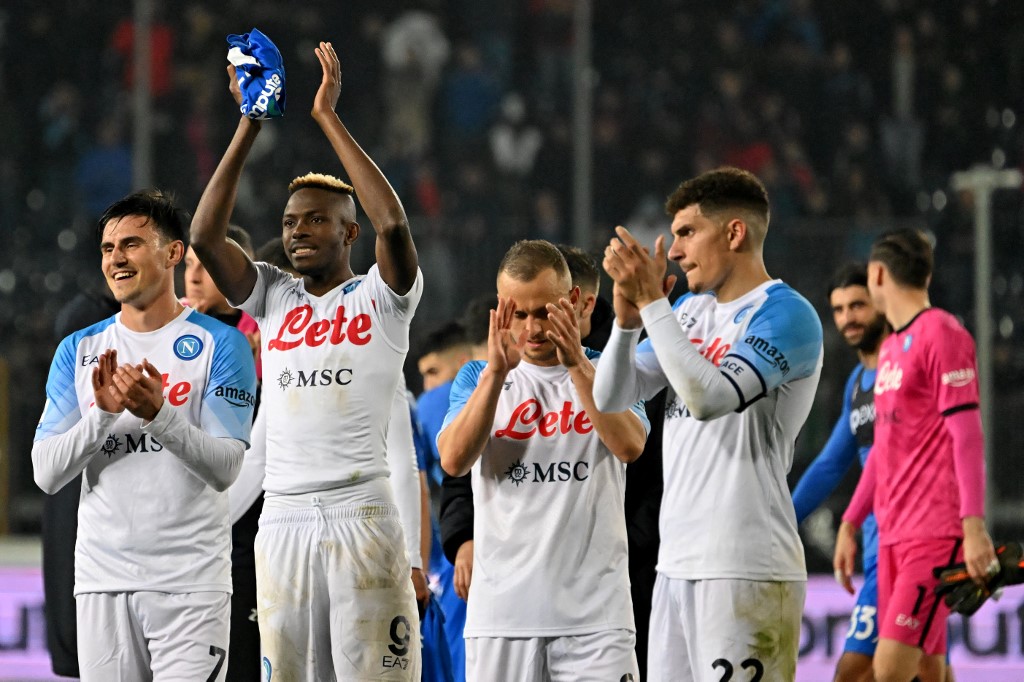 Napoli se impuso ante el Empoli y sigue imparable hacia el “Scudetto”