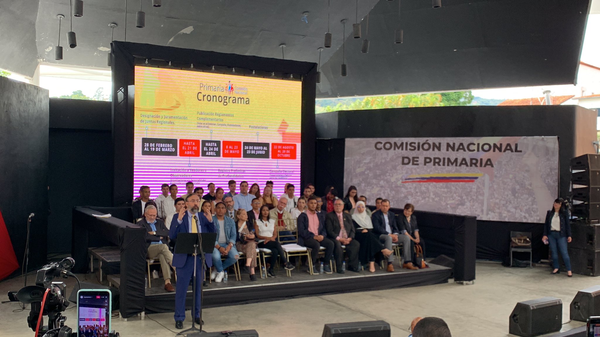 Comisión Nacional de Primaria anunció cronograma electoral