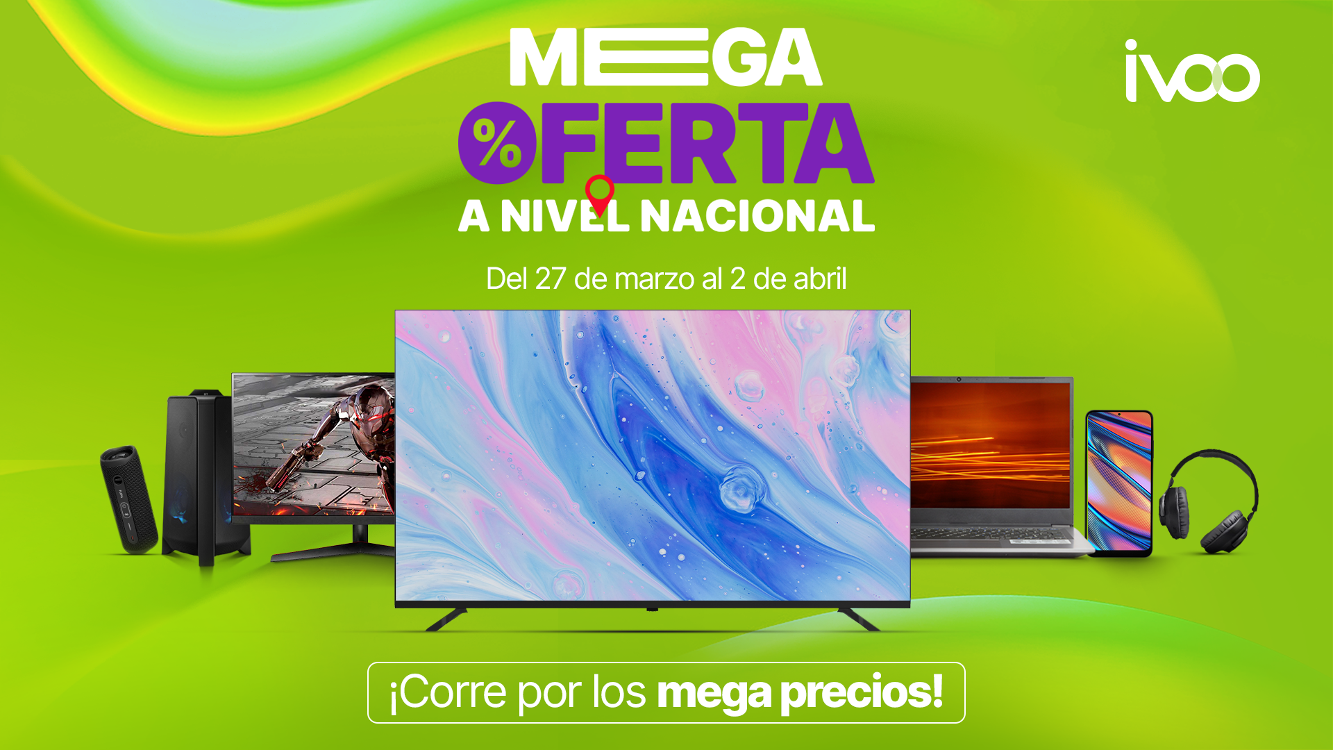 IVOO activó la Mega Oferta a nivel nacional en sus 14 tiendas 