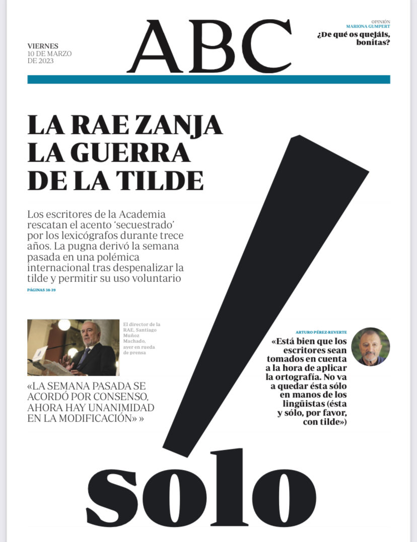 Portadas de la prensa internacional de este viernes 10 de marzo de 2023