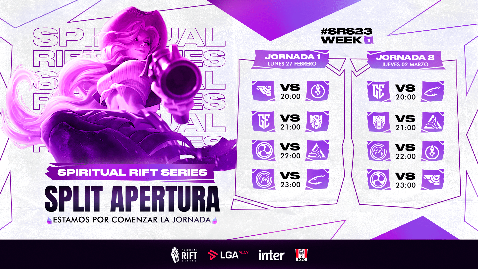 Resumen de la Semana 1 de la Spiritual Rift Series Split: Apertura