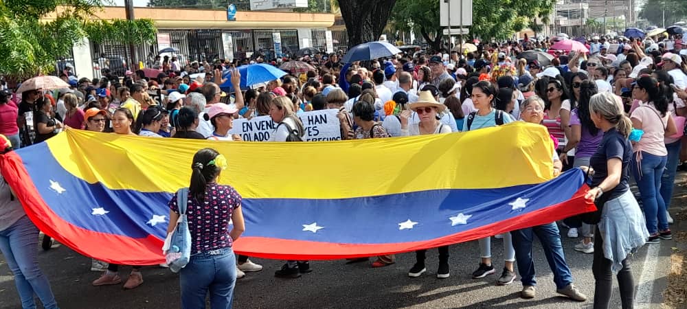 “Nos resistimos a la explotación laboral”: Mujeres de Barinas exigieron respeto al régimen de Maduro