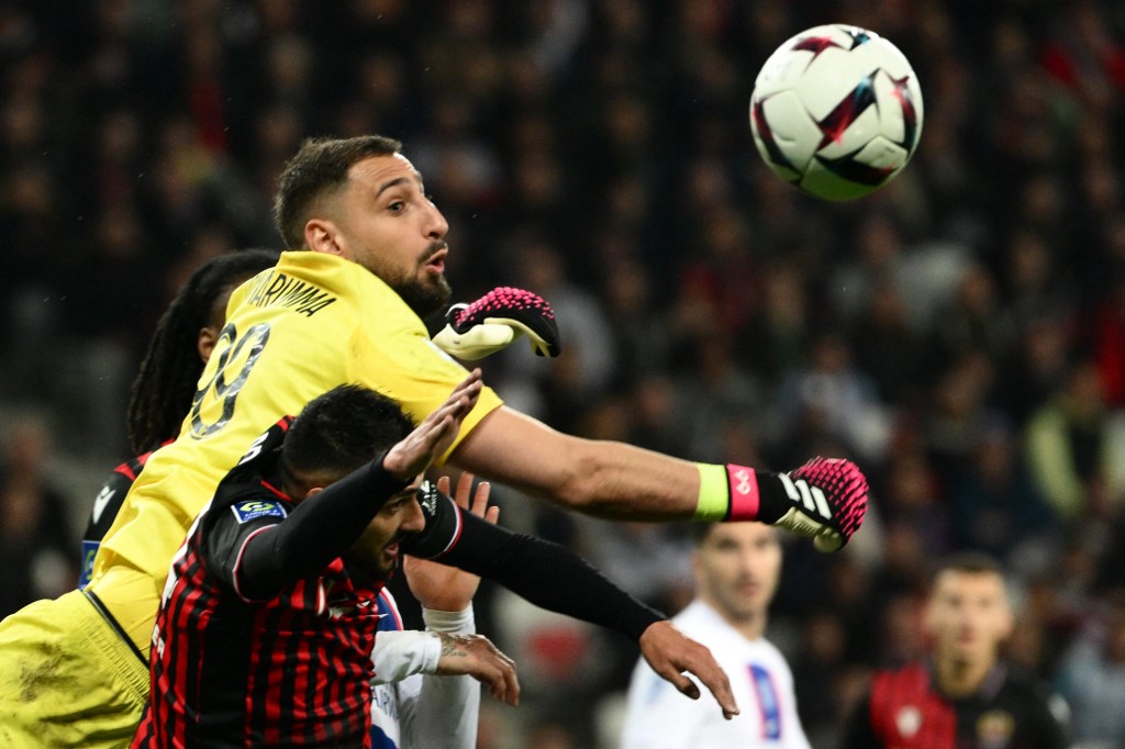 Donnarumma salvó a un PSG que salió de la mala racha frente al Niza