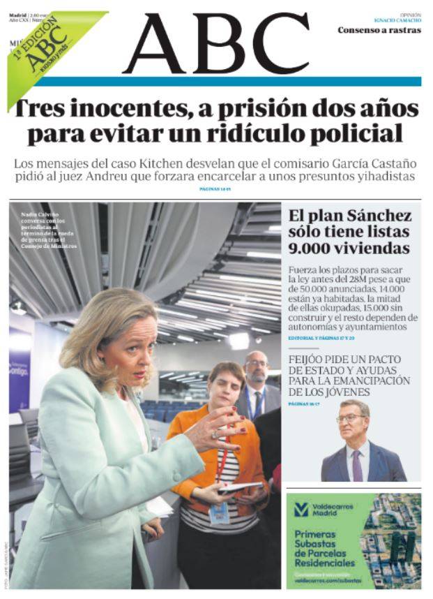 Portadas de la prensa internacional de este miércoles 19 de abril de 2023