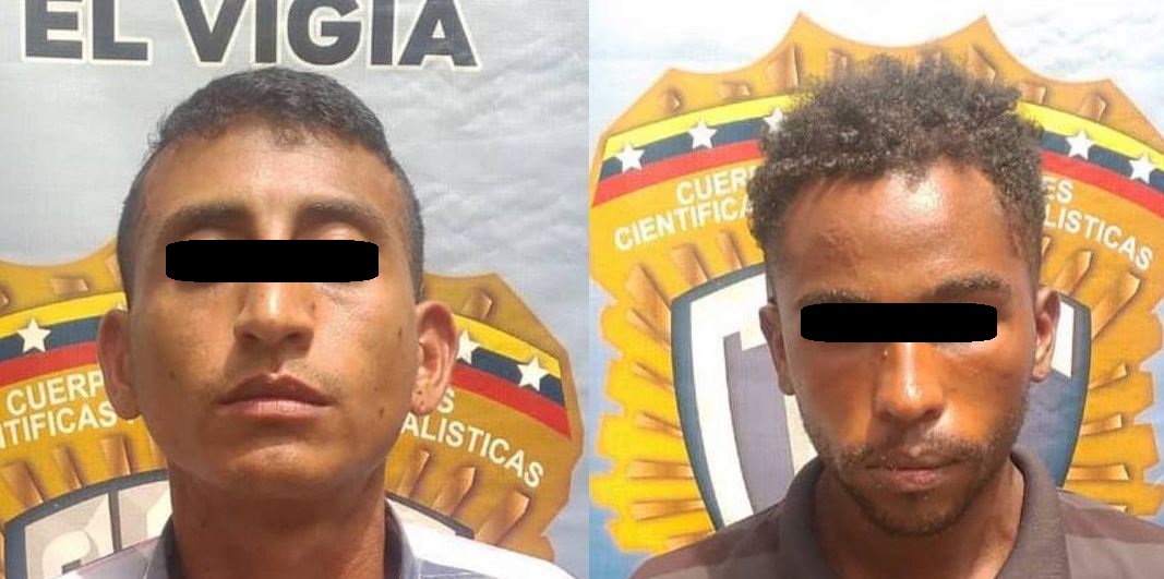 Detuvieron a dos hampones que tenían en zozobra a habitantes de El Vigía