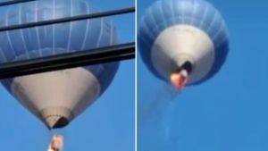 Mueren dos personas tras sufrir accidente en un globo aerostático en México (VIDEO)