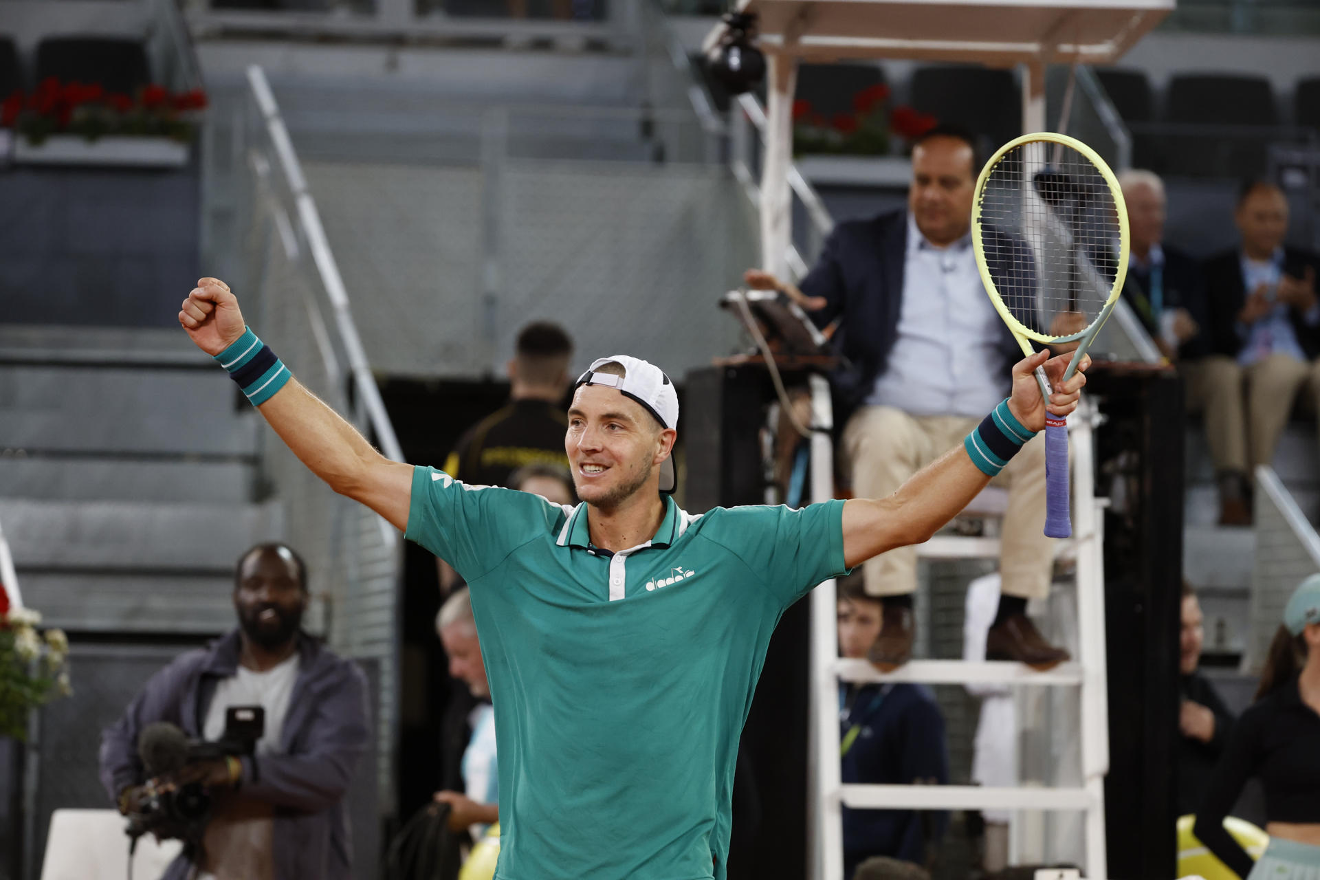 Struff tumbó a Tsitsipas para meterse en semifinales del Masters de Madrid