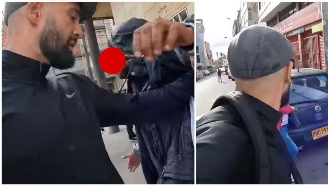 “Youtuber” alemán grababa en peligroso barrio de Bogotá y terminó correteado por delincuentes venezolanos (VIDEO)