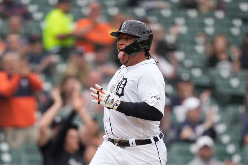 ¡El tigre despertó! Miguel Cabrera conectó su primer TABLAZO de la temporada y el 508 de su carrera (VIDEO)