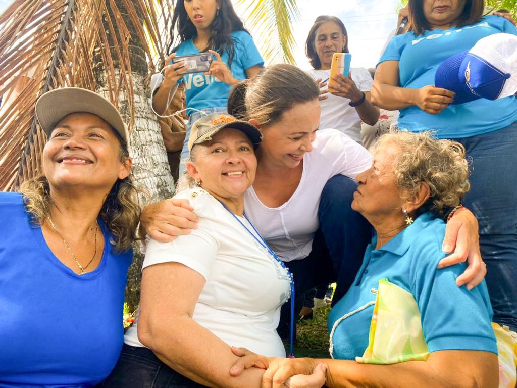 María Corina en Falcón: Unos plantean esperar al 2030 y el pueblo dice que es ya