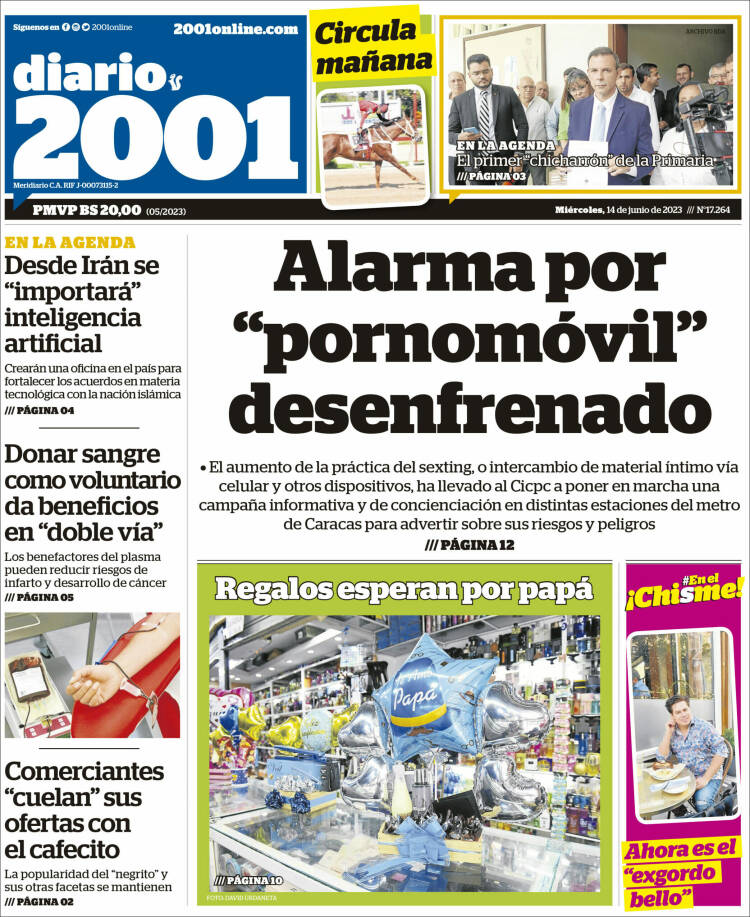 Portadas de este miércoles 14 de junio de 2023