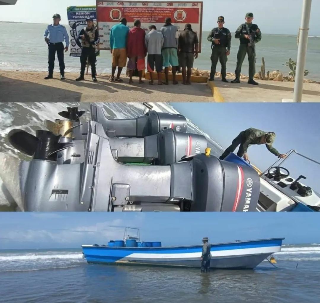 Drogas, gasolina y una embarcación que quedó a la deriva en la Península de Paraguaná