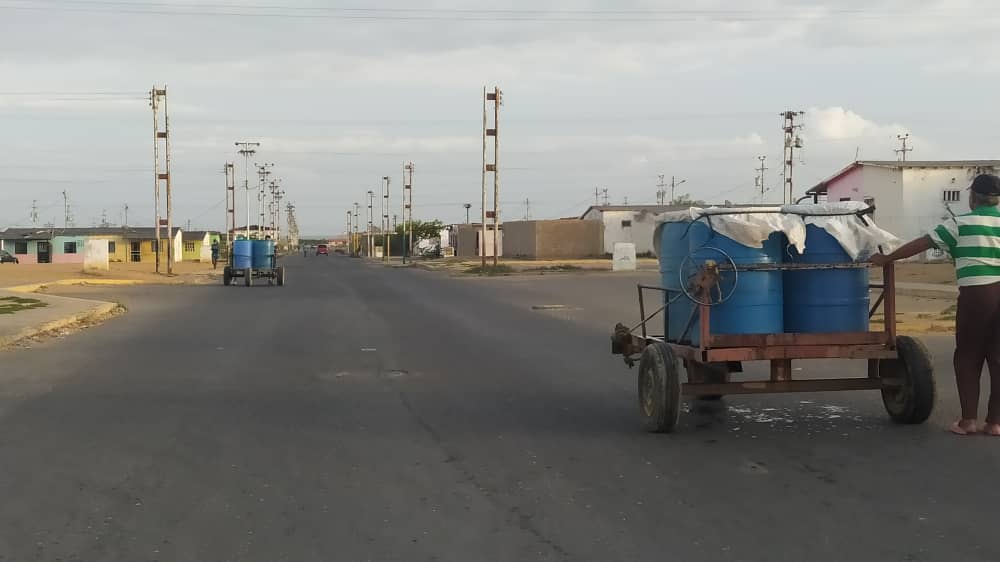 ¡Cara e’ tablas! Hidrofalcón corta servicio que nunca prestaron en Puerto Cumarebo