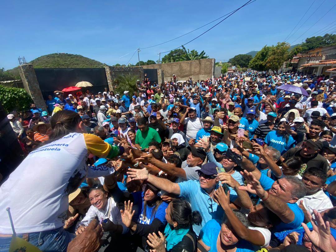 María Corina Machado denuncia detención del equipo que le prestó sonido en Margarita