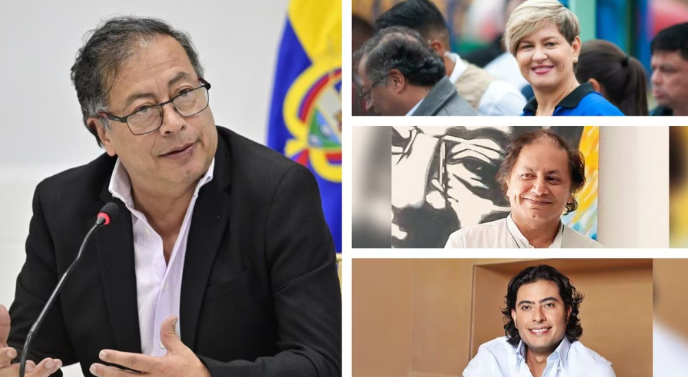 Nicolás Petro, Juan Fernando Petro y Verónica Alcocer, escándalos familiares que han impactado a Gustavo Petro