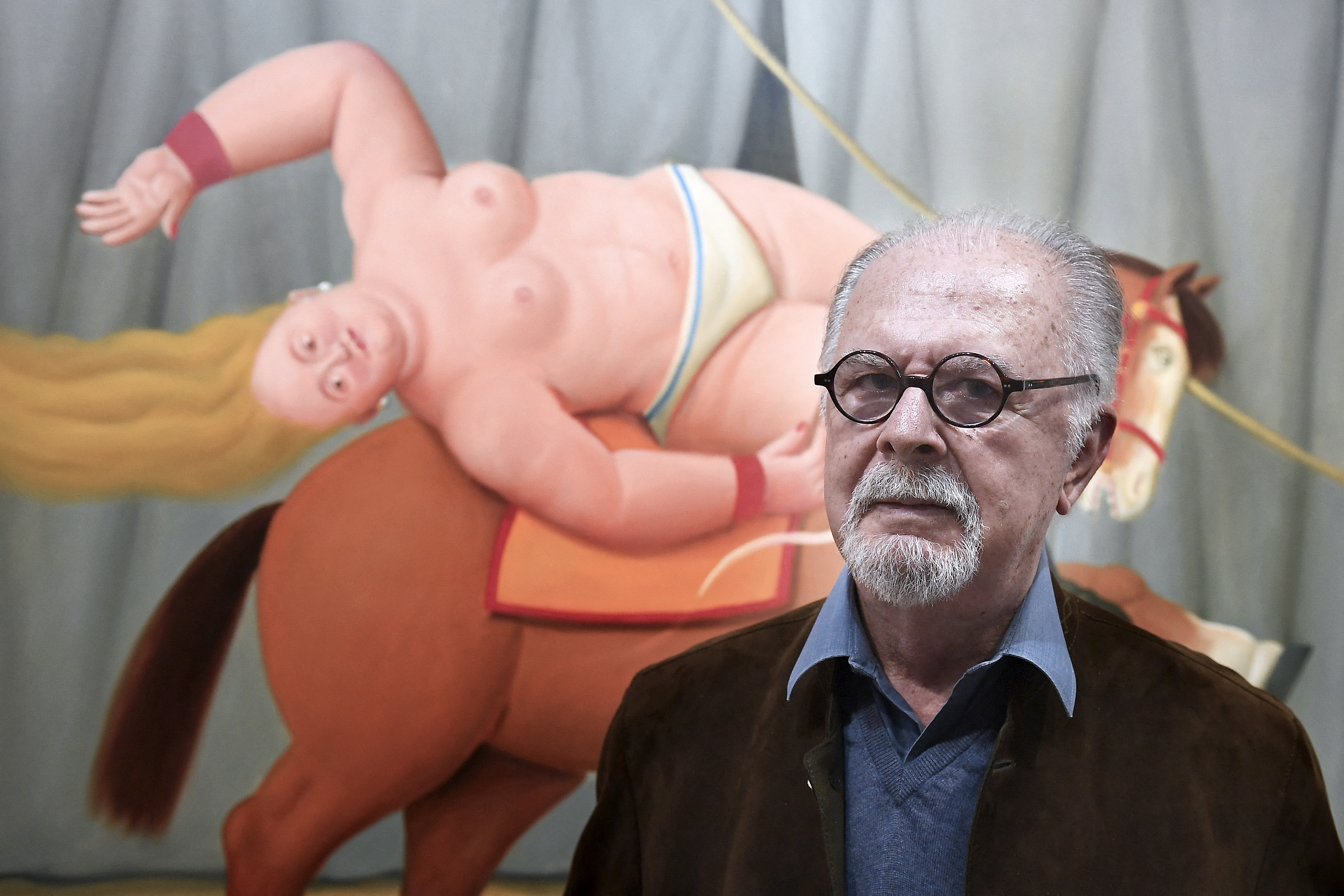 El cuerpo de Fernando Botero llega a Colombia para una semana de homenajes