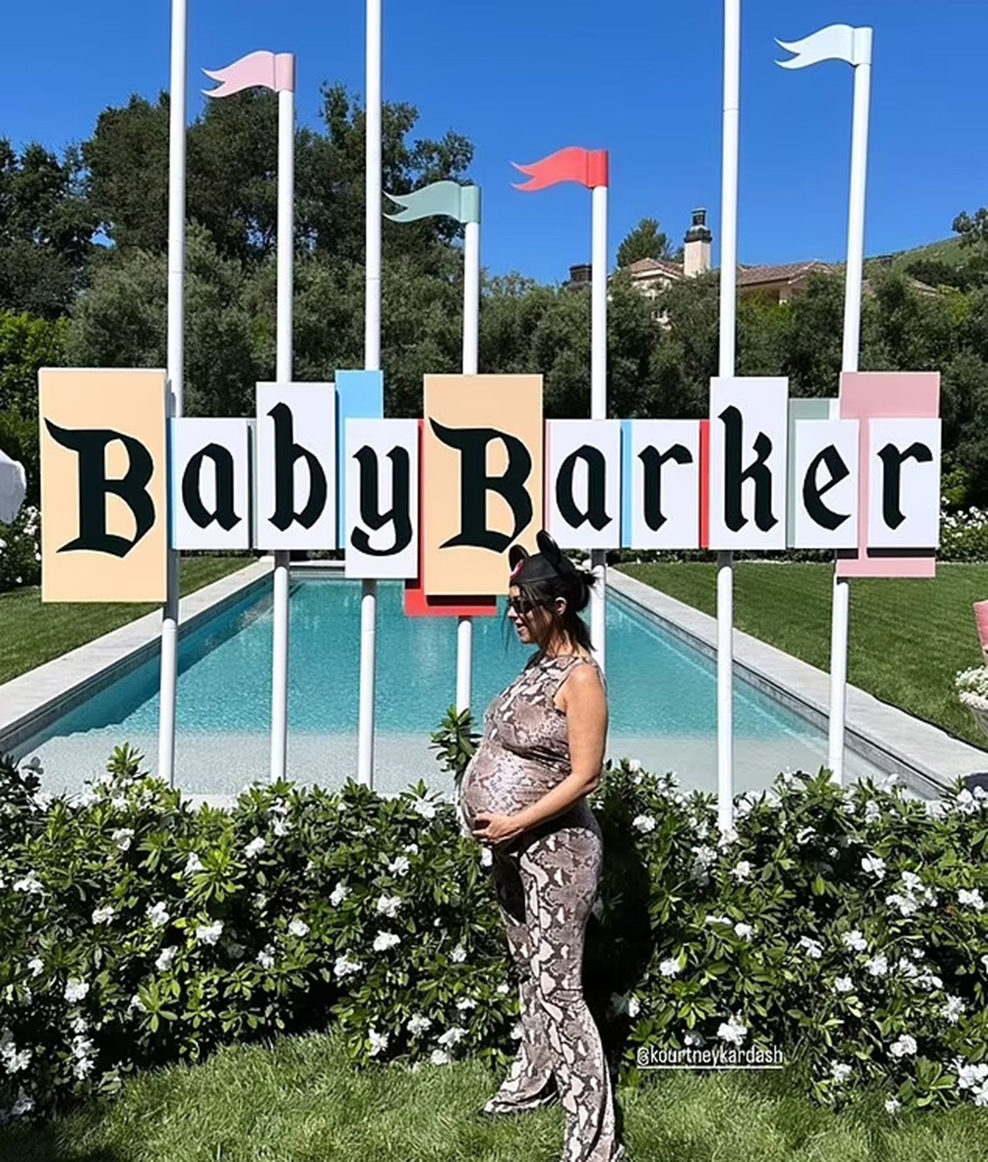 Dentro del extravagante “baby shower” en Disney de Kourtney Kardashian (Fotos)