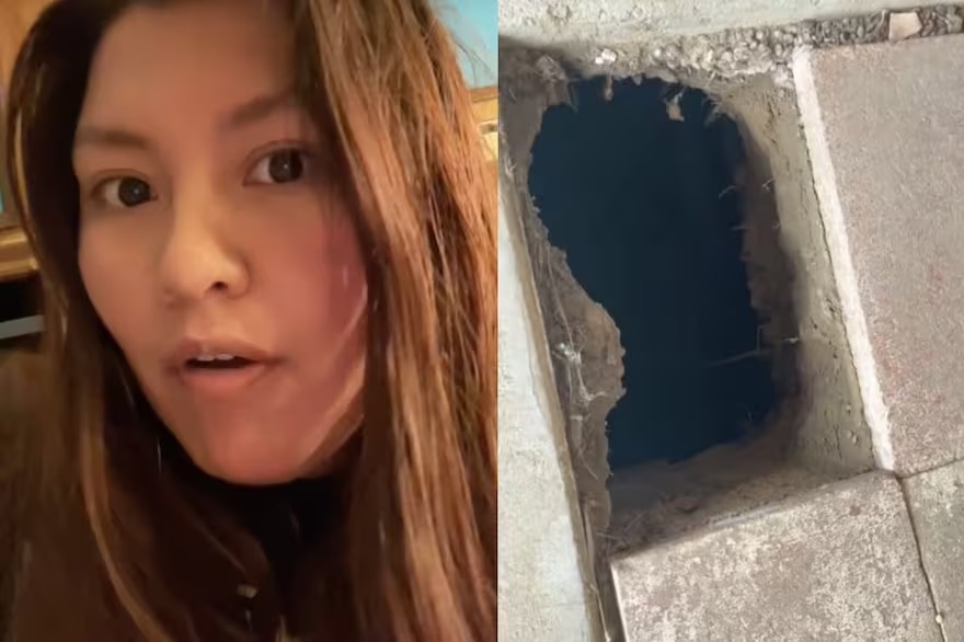 Vivieron durante 20 años en la misma casa en California y cuando se movió una baldosa descubrieron algo increíble (VIDEO)